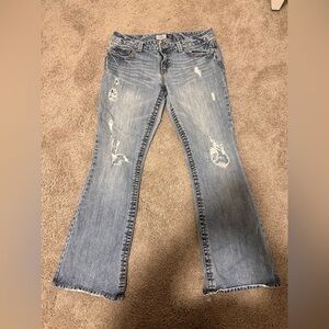 Aeropostale Hailey Skinny Flare Denim Jeans